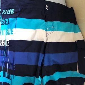 Men’s xl diesel swim trunks